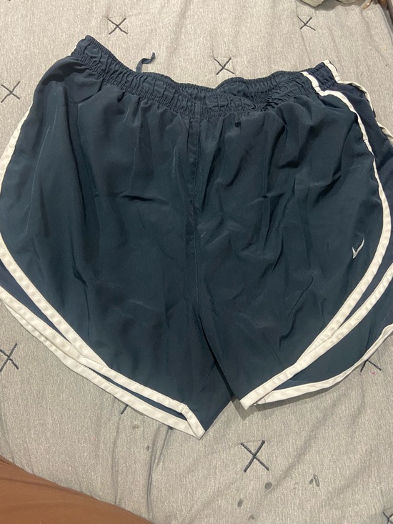 Nike Pants - Nike Women's Dark Blue Athletic Shorts with White Trim